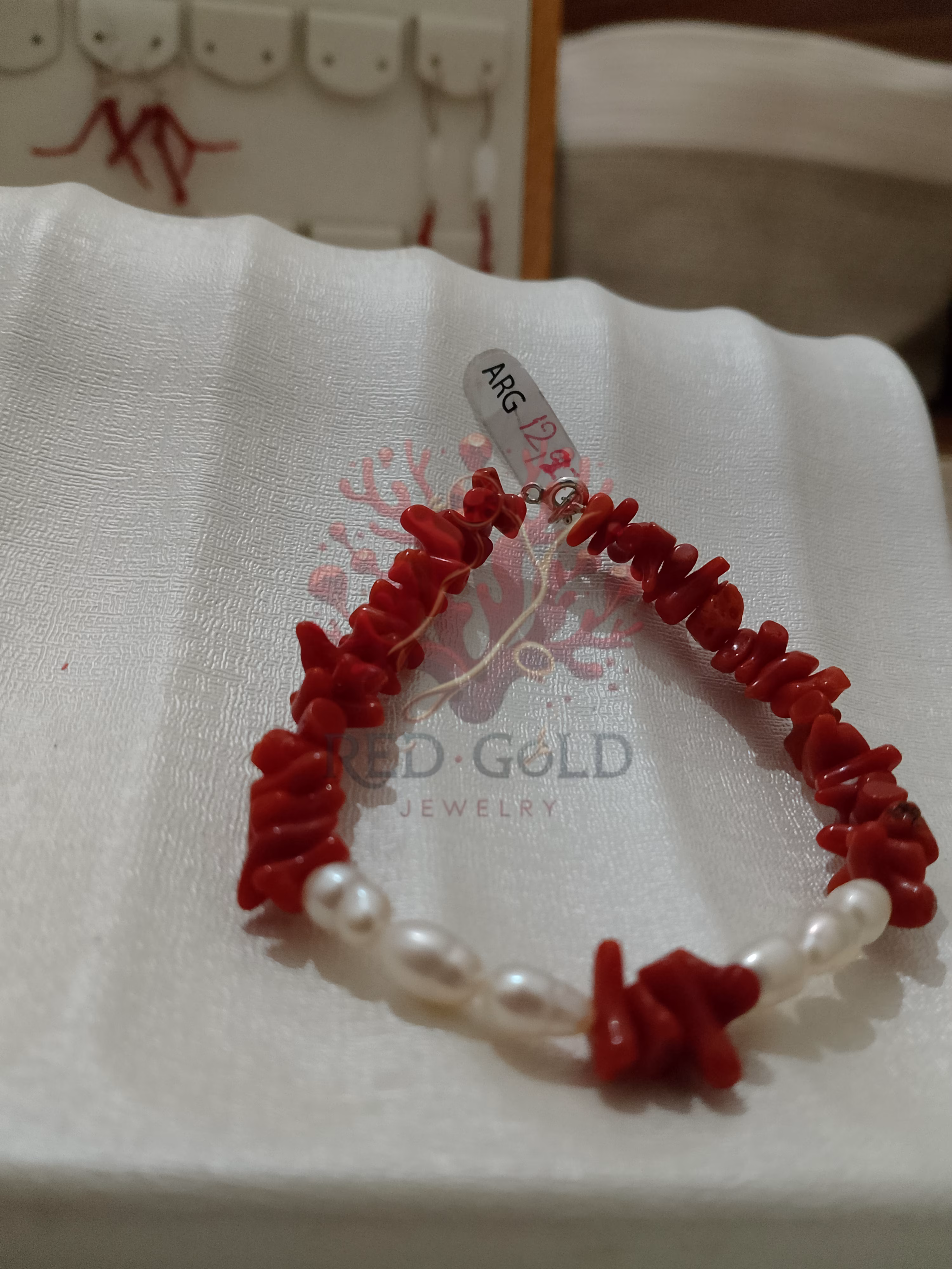 سوار مرجان طبيعي B-06